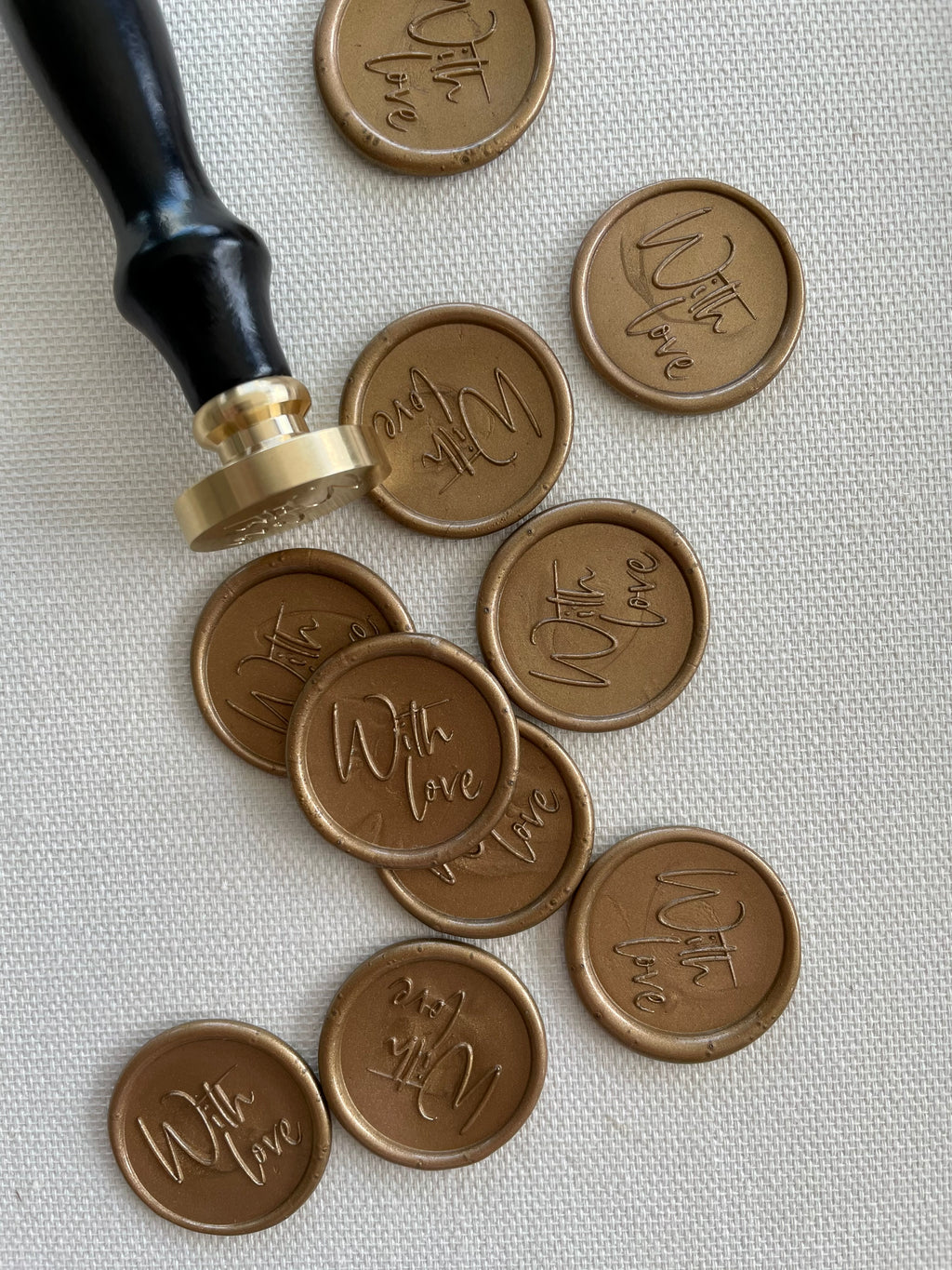 With love - wax seal stamp