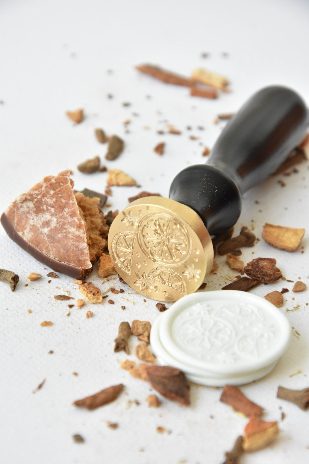 Mulled wine - Christmas wax seal stamp