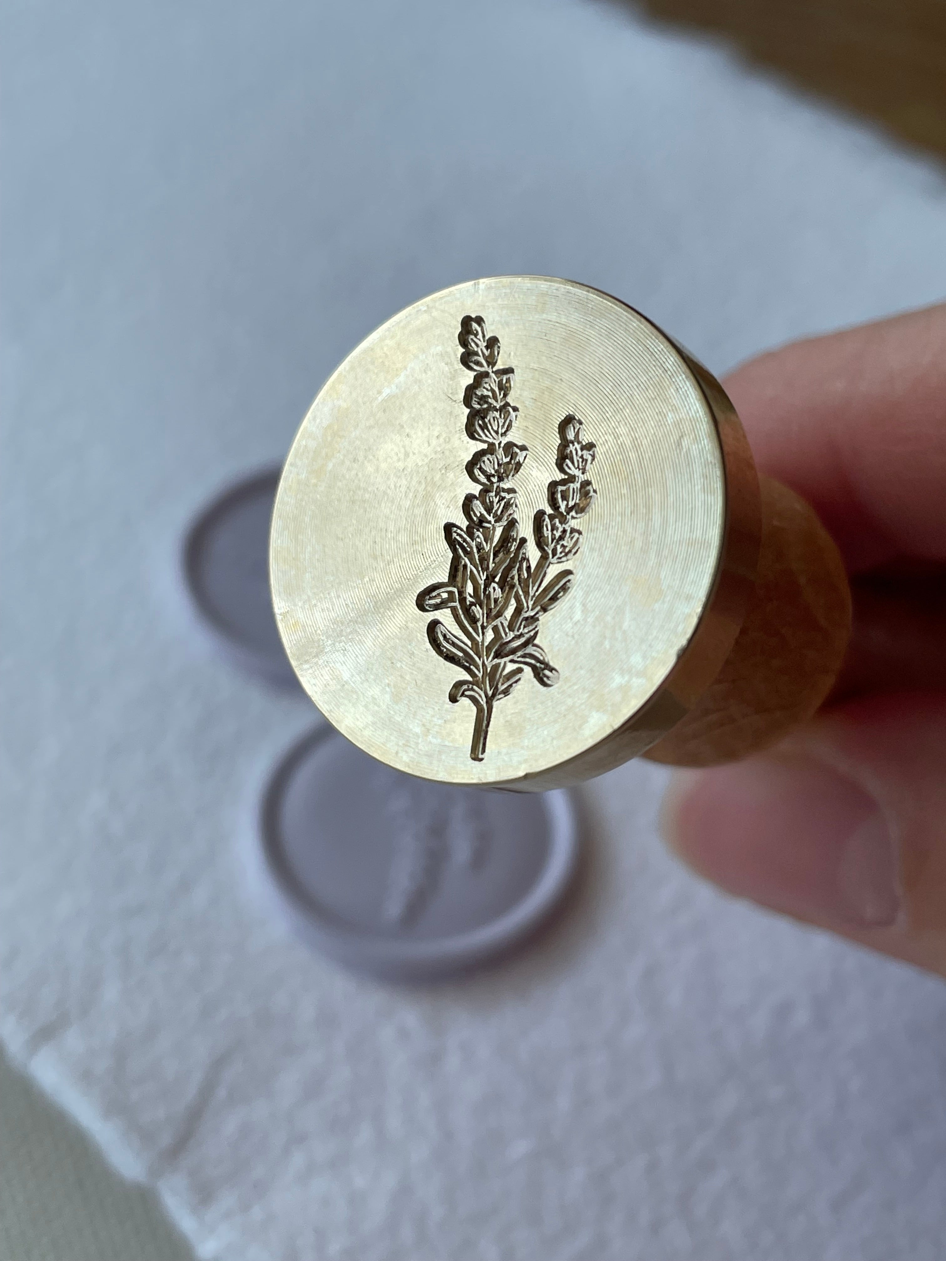 Lavande - sceau de cire