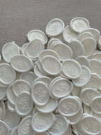 Oval custom self Adhesive wax seal