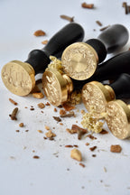 Couronne de Noël - Tampon à cire de Noël