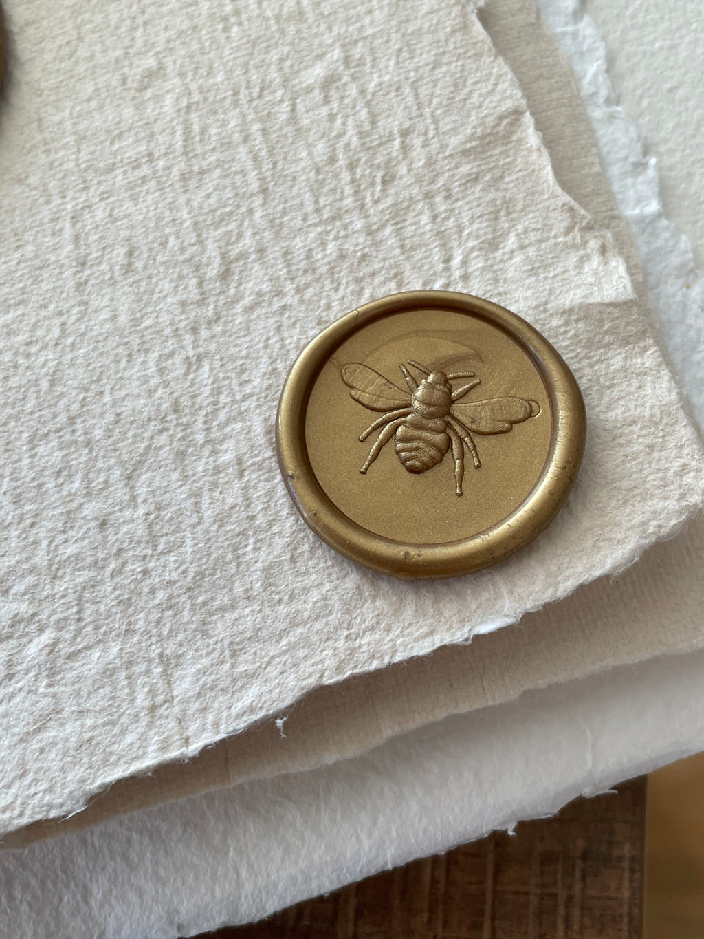 Abeille 3D - Sceaux de cire autocollants - 35 pièces