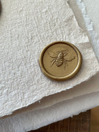 Abeille 3D - Sceaux de cire autocollants - 35 pièces