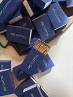 Custom hot foil printed Matchboxes