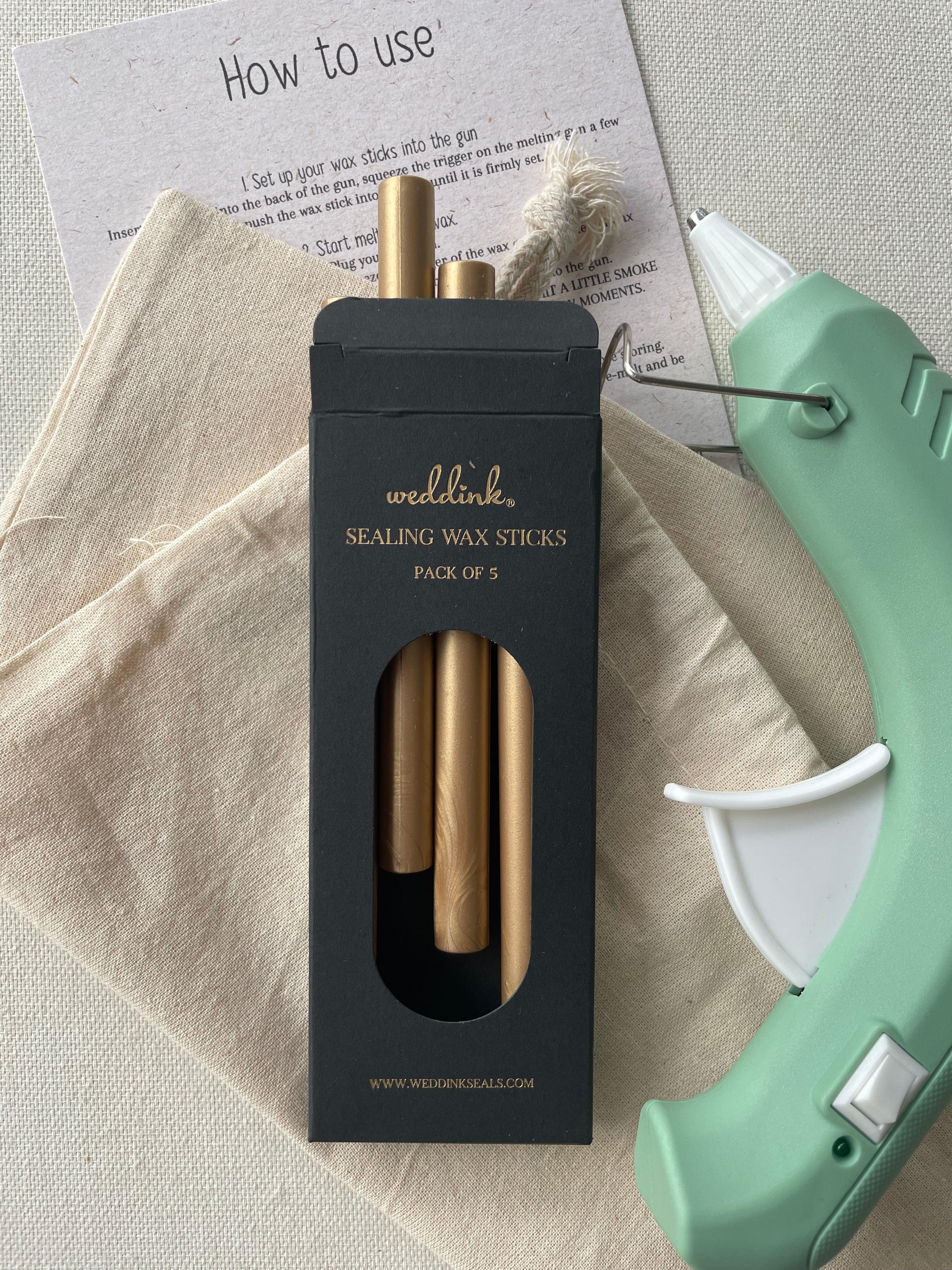 Palmier - Sceaux de cire autocollants - 35 pièces