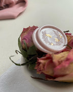 Blason de mariage - sceau de cire