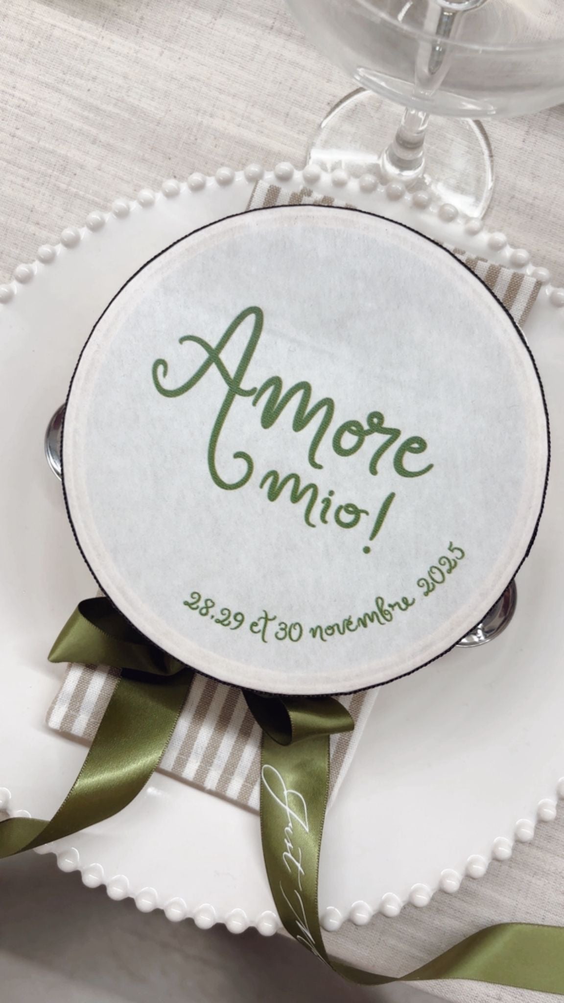 Custom printed tambourines