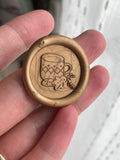 Warm treats self adhesive wax seals