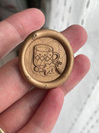 Warm treats - Christmas wax seal stamp