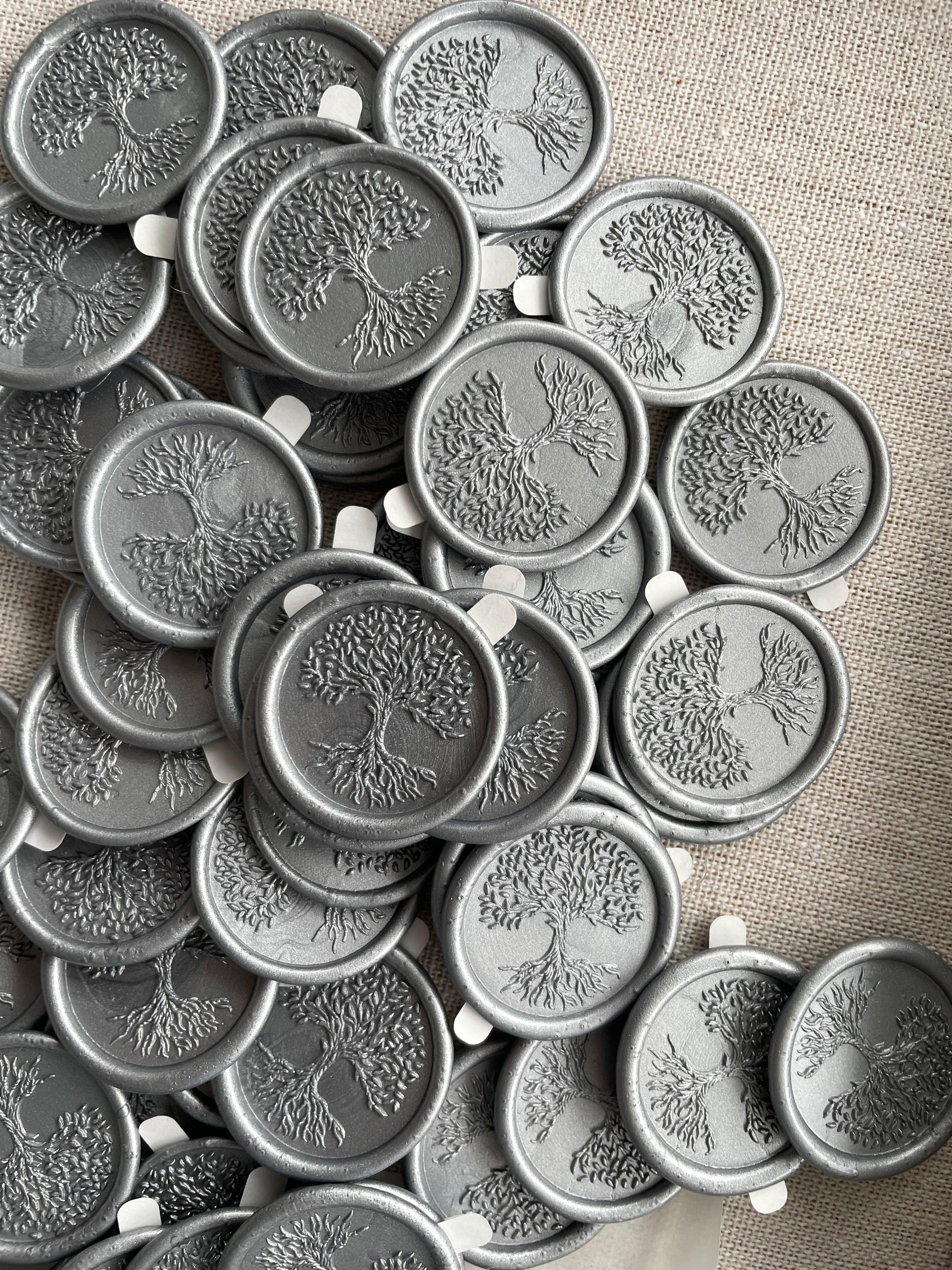 Arbre de vie - Sceaux de cire autocollants - 35 pièces