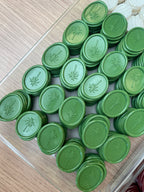 Palmier - Sceaux de cire autocollants - 35 pièces