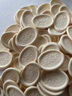 Champ sauvage - Sceaux de cire autocollants ovales - 35 pièces