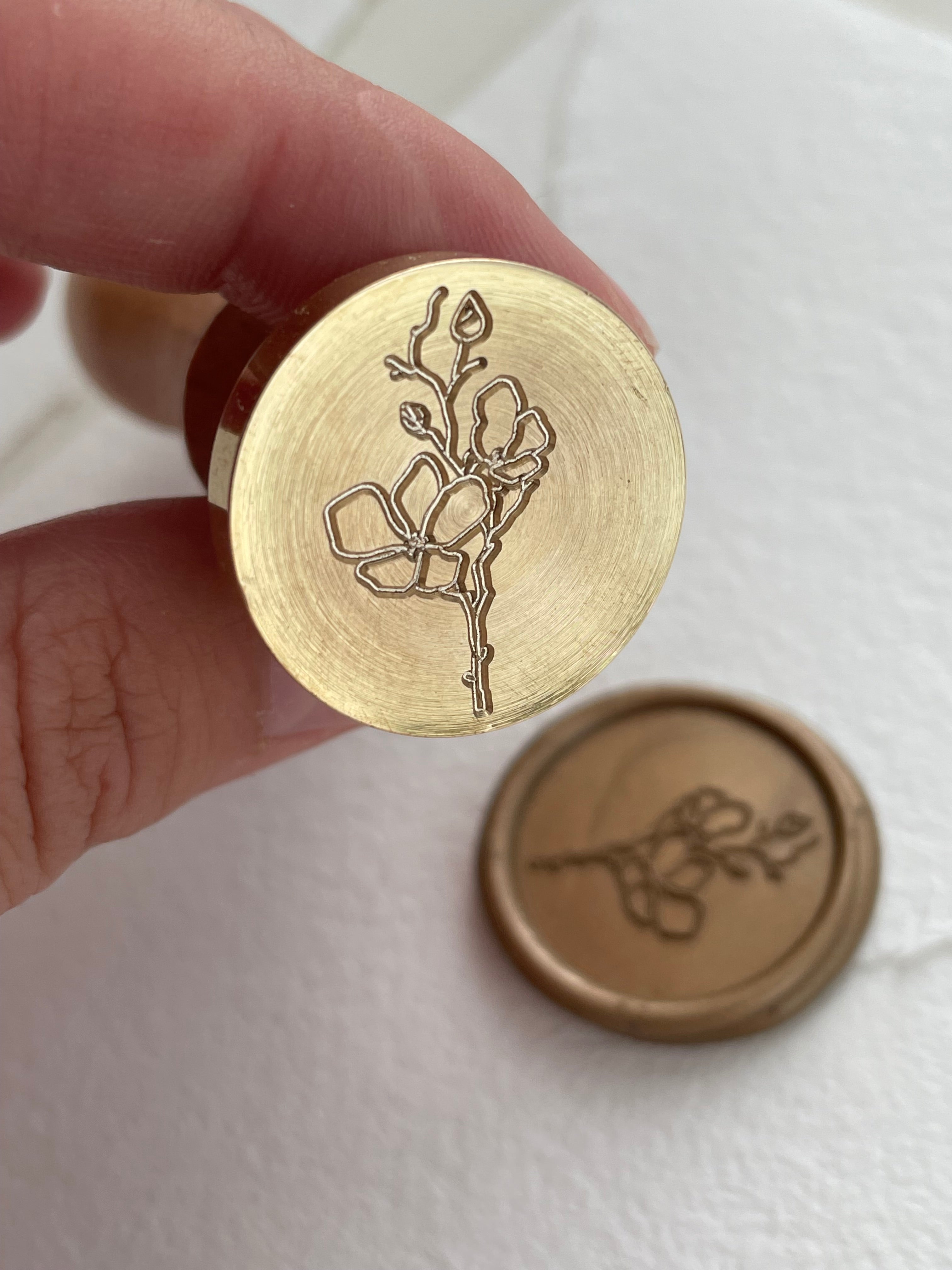 Magnolia - sceau de cire