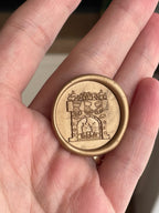 Cozy fireplace self adhesive wax seals