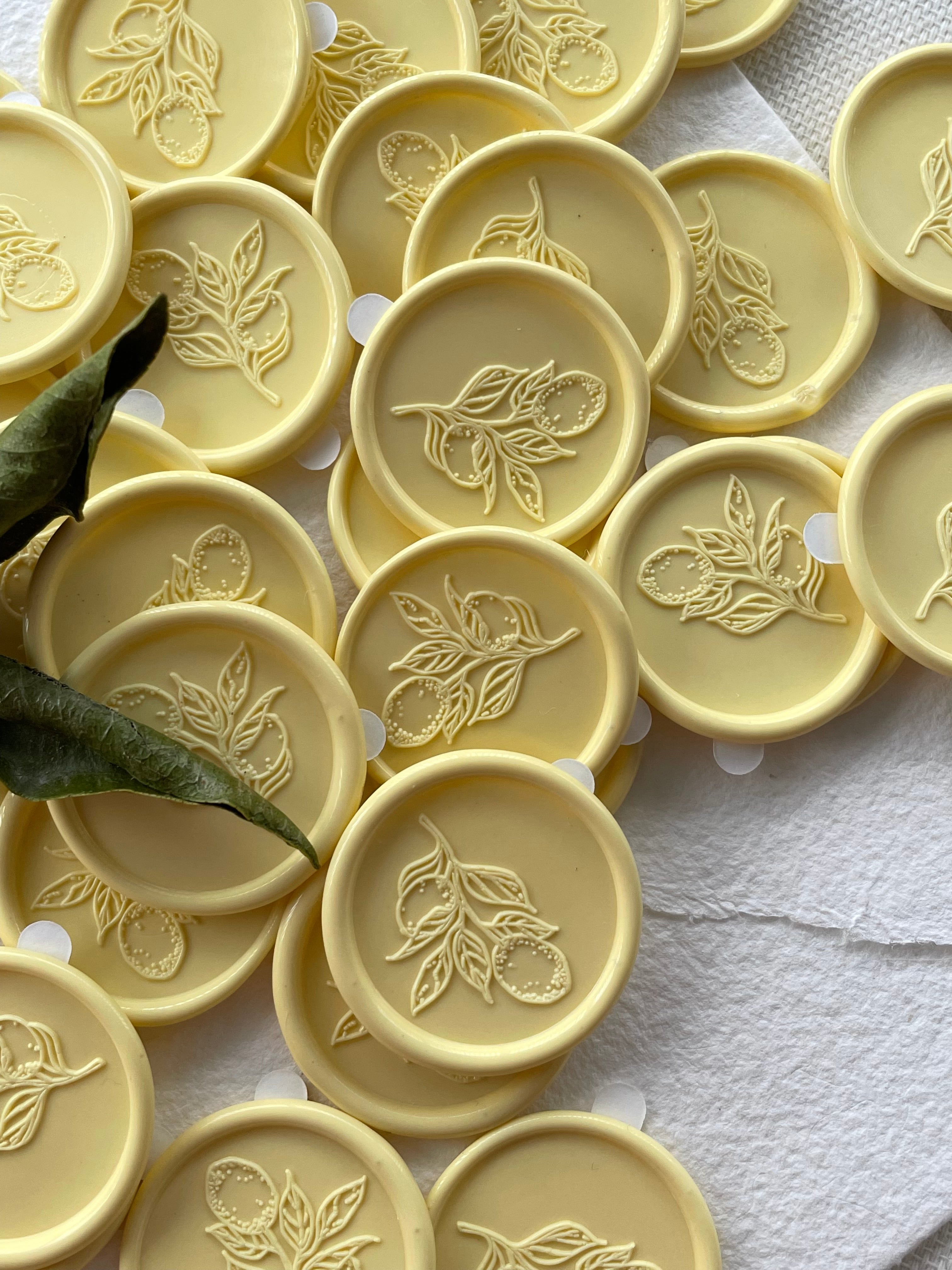 Citron - sceau de cire