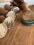 Mistletoe - Christmas wax seal stamp