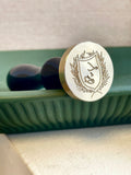 Custom Initial Wax Stamp - Wedding Monogram / wax stamp
