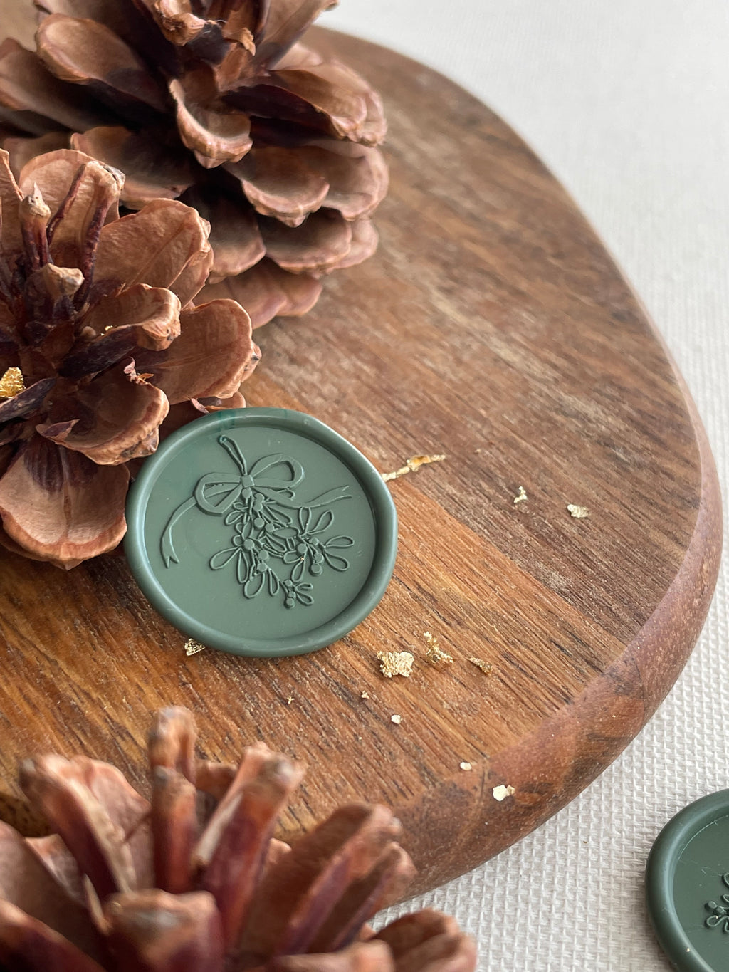 Mistletoe - Christmas wax seal stamp