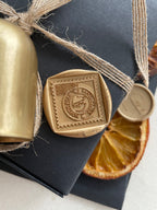 North Pole - square christmas wax seal stamp