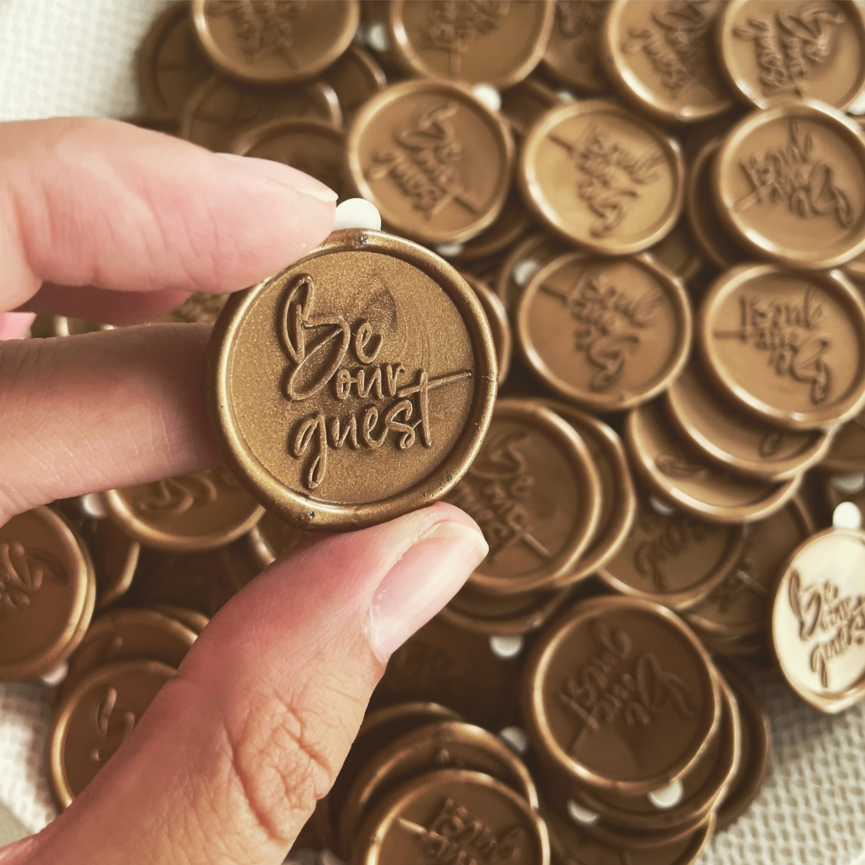 Be our guest - wax seal stamp