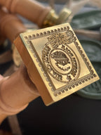 North Pole - square christmas wax seal stamp