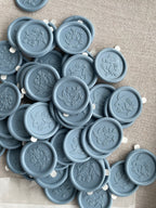 Oiseaux amoureux - Sceaux de cire autocollants - 35 pièces