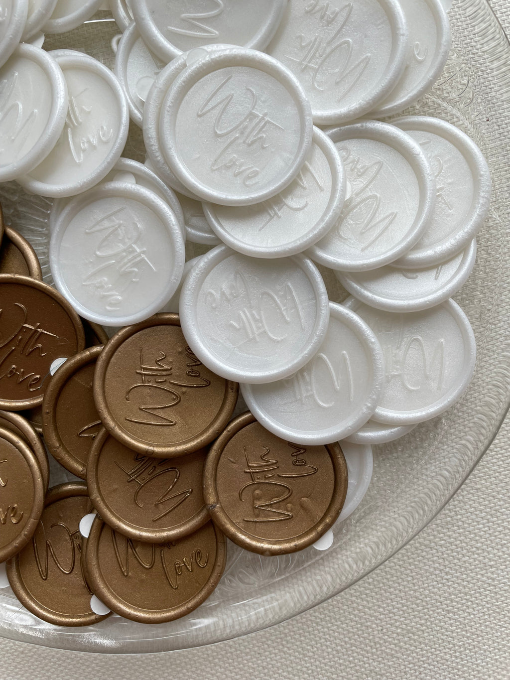 With love - wax seal stamp