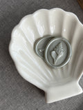 Shell oval Self-Adhesive Wax Seals Handmade for wedding Invitations