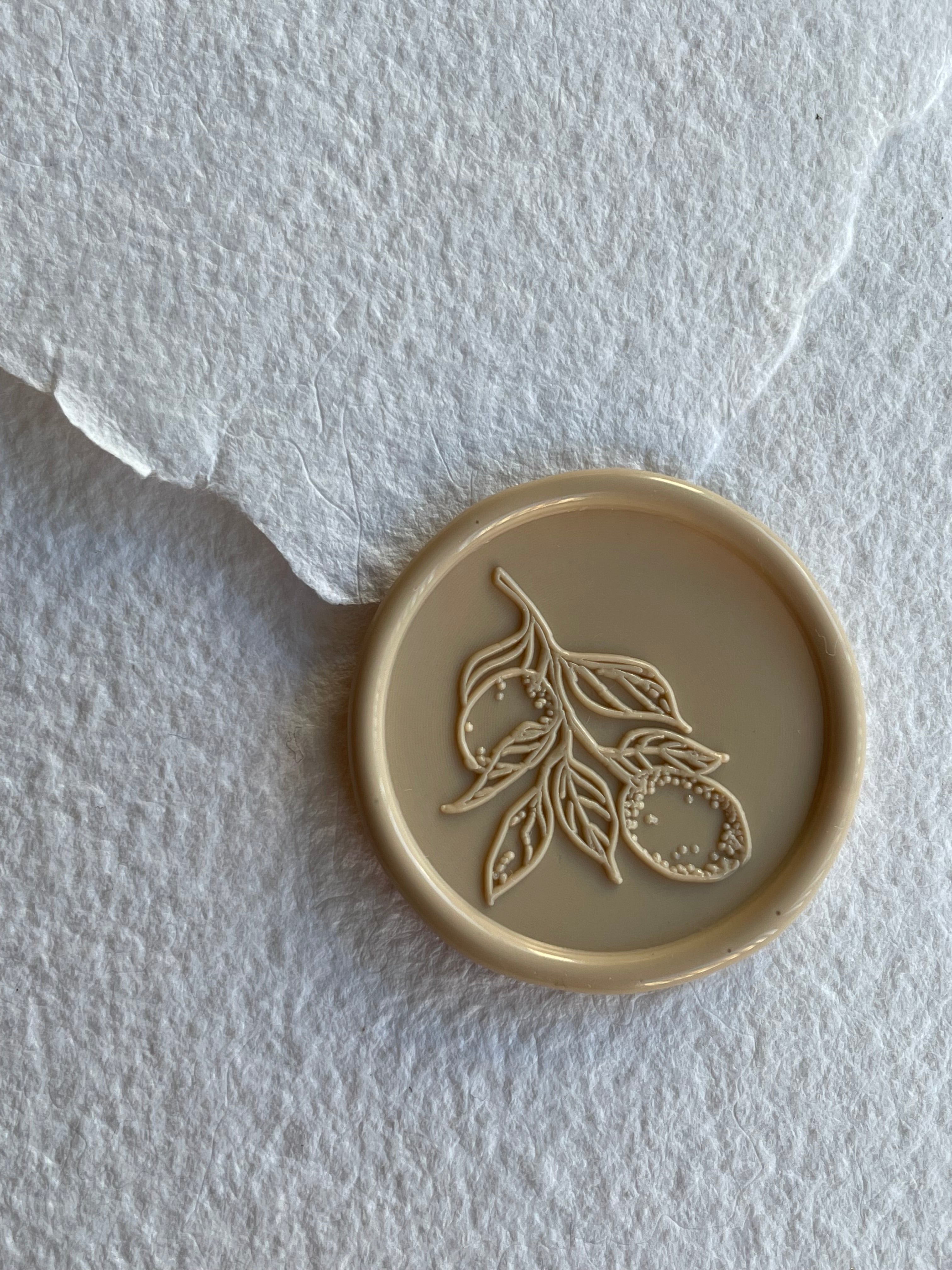 Citron - sceau de cire