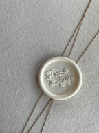 Wedding / Engagement rings- self adhesive wax seals - 35 pcs