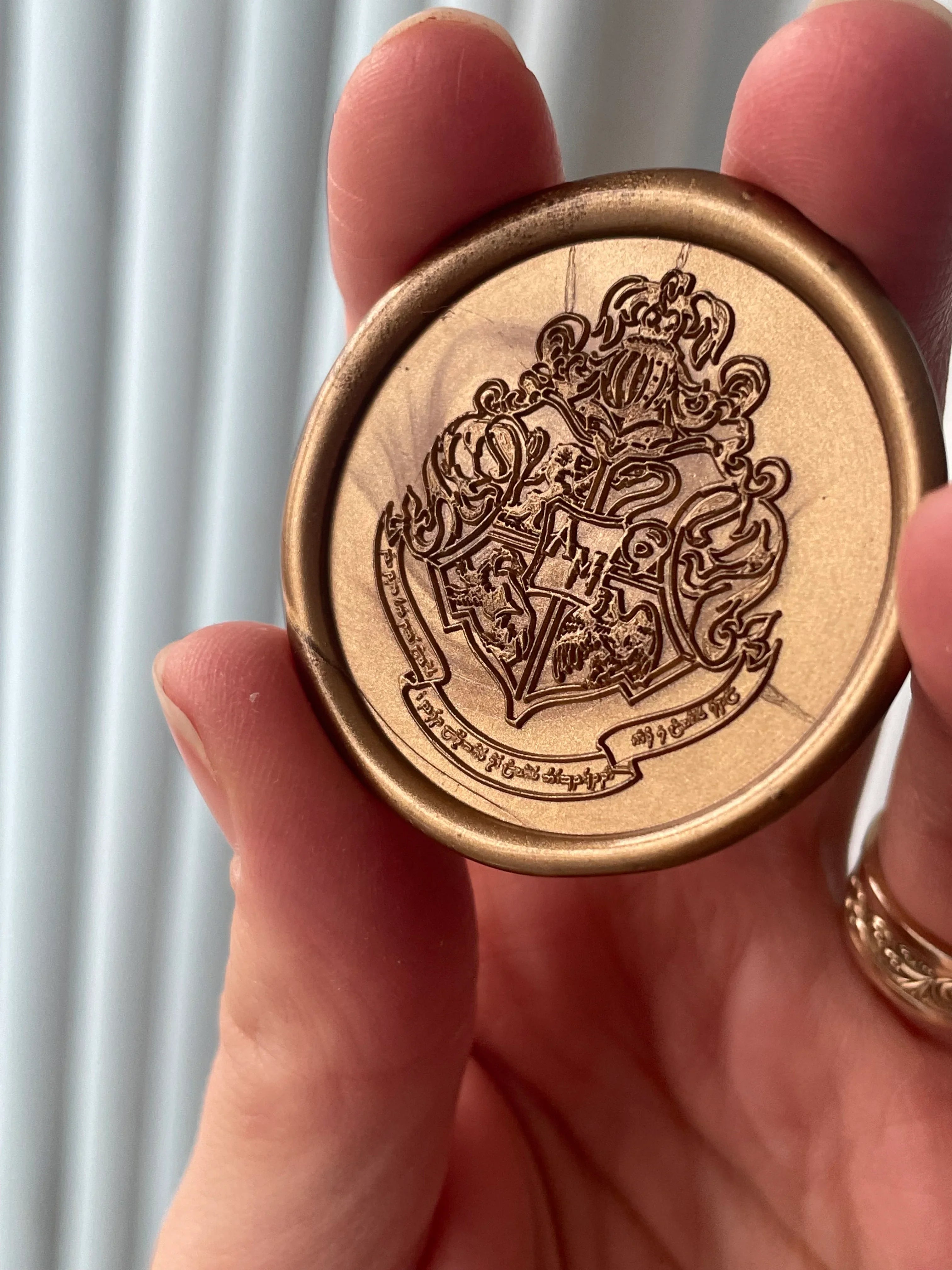 Custom logo wax seal stamp for branding