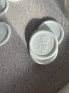 Hydrangea - Self adhesive wax seals - 35 pcs