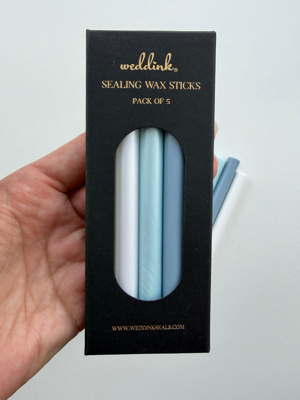 Wedding by the sea sealing wax sticks / blue and white collection / wax sticks