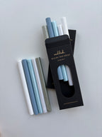 Wedding by the sea sealing wax sticks / blue and white collection / wax sticks