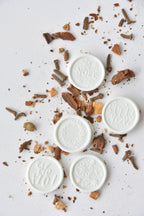 Couronne de Noël - Tampon à cire de Noël