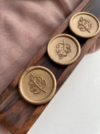 Monstera - Self adhesive wax seals - 35 pcs