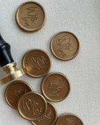With love - wax seal stamp