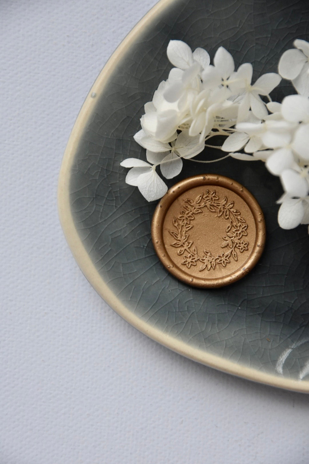 tampon de cire pour couronne de printemps