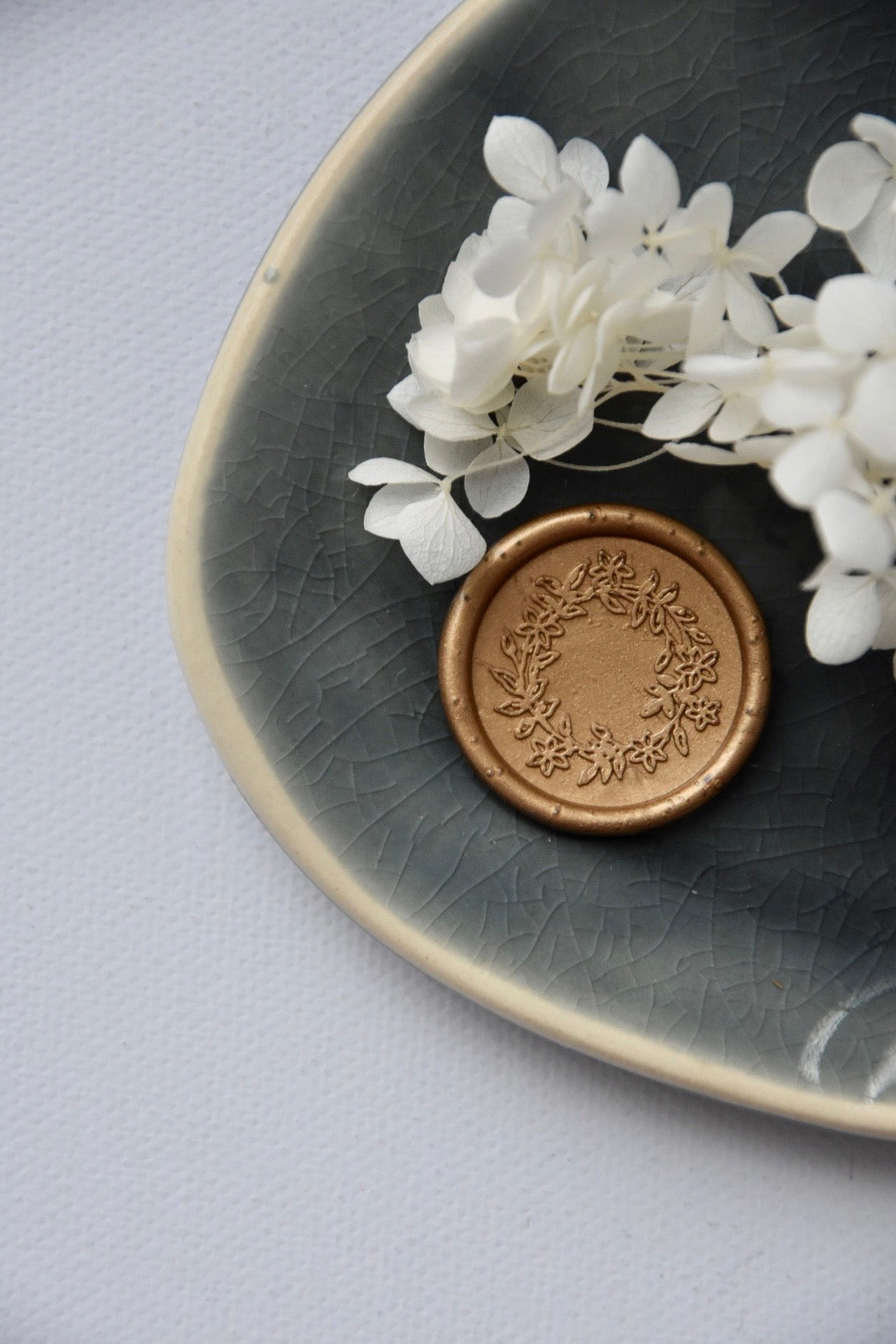 tampon de cire pour couronne de printemps