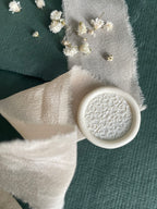 Rosette MINI 2 cm, sceaux de cire autocollants - 35 pièces