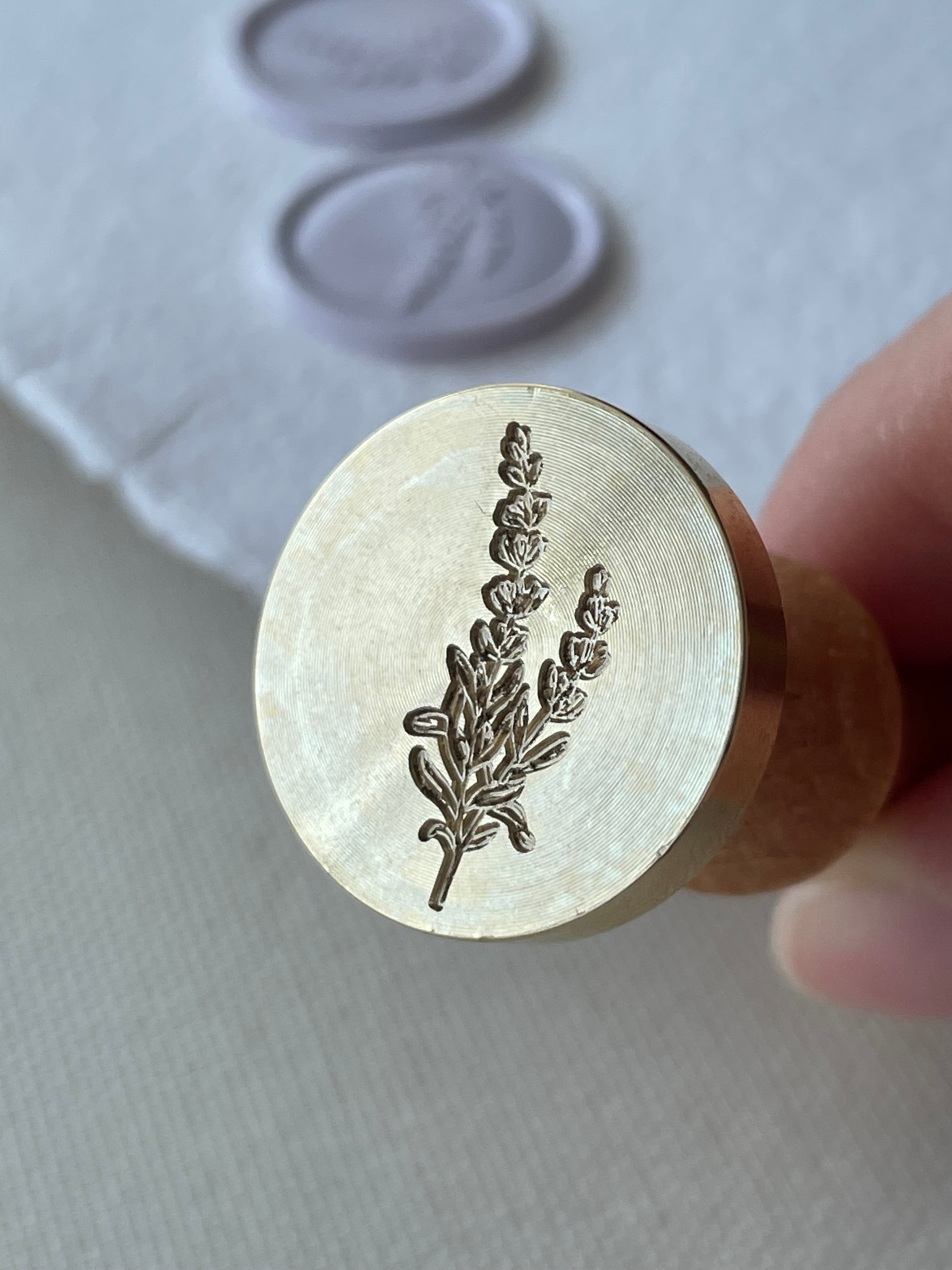 Lavande - sceau de cire