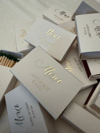 Custom hot foil printed Matchboxes