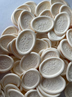 Champ sauvage - Sceaux de cire autocollants ovales - 35 pièces