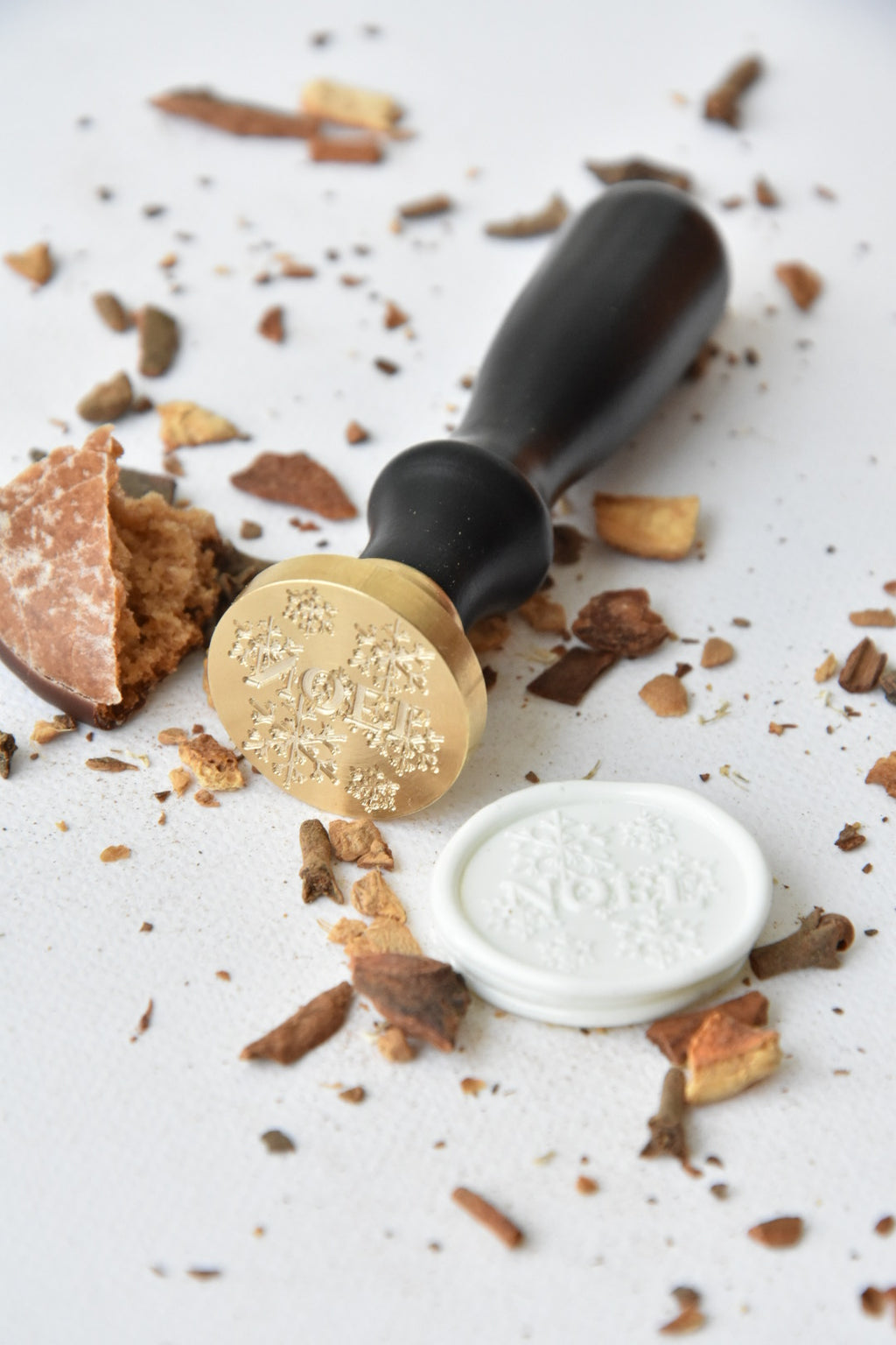 Noël  - Christmas wax seal stamp