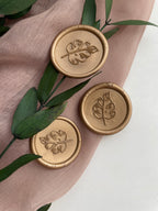 Monstera - Self adhesive wax seals - 35 pcs