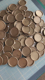 Blank- no design Self adhesive wax seals - 35 pcs